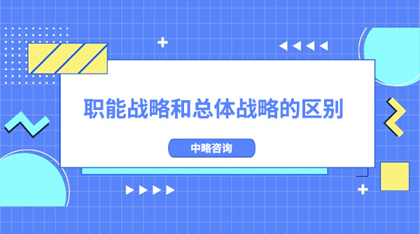職能戰(zhàn)略和總體戰(zhàn)略的區(qū)別